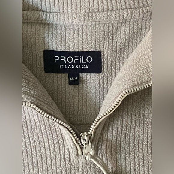 Fleece corduroy quarter zip - Picture 4 of 4